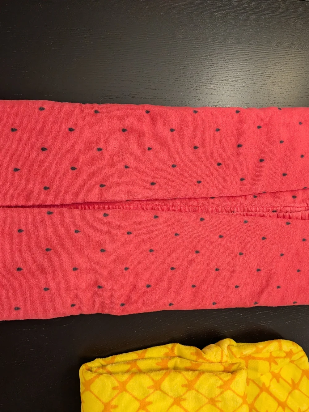 Carter's Pink Strawberry & Yellow Pineapple Hooded Pajama Sleep Sacks